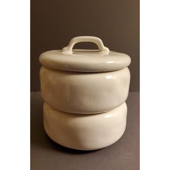 Rae Dunn Ceramic Coffee and Sugar Container - Picture 2 of 5